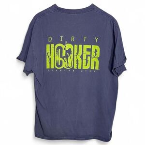 retro fishing graphic tee T-shirt